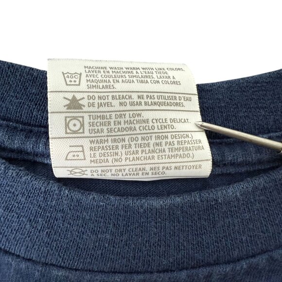 Nike 2006 Cleveland Indians MLB Navy Blue Graphic T-Shirt Mens XL - Picture 10 of 10